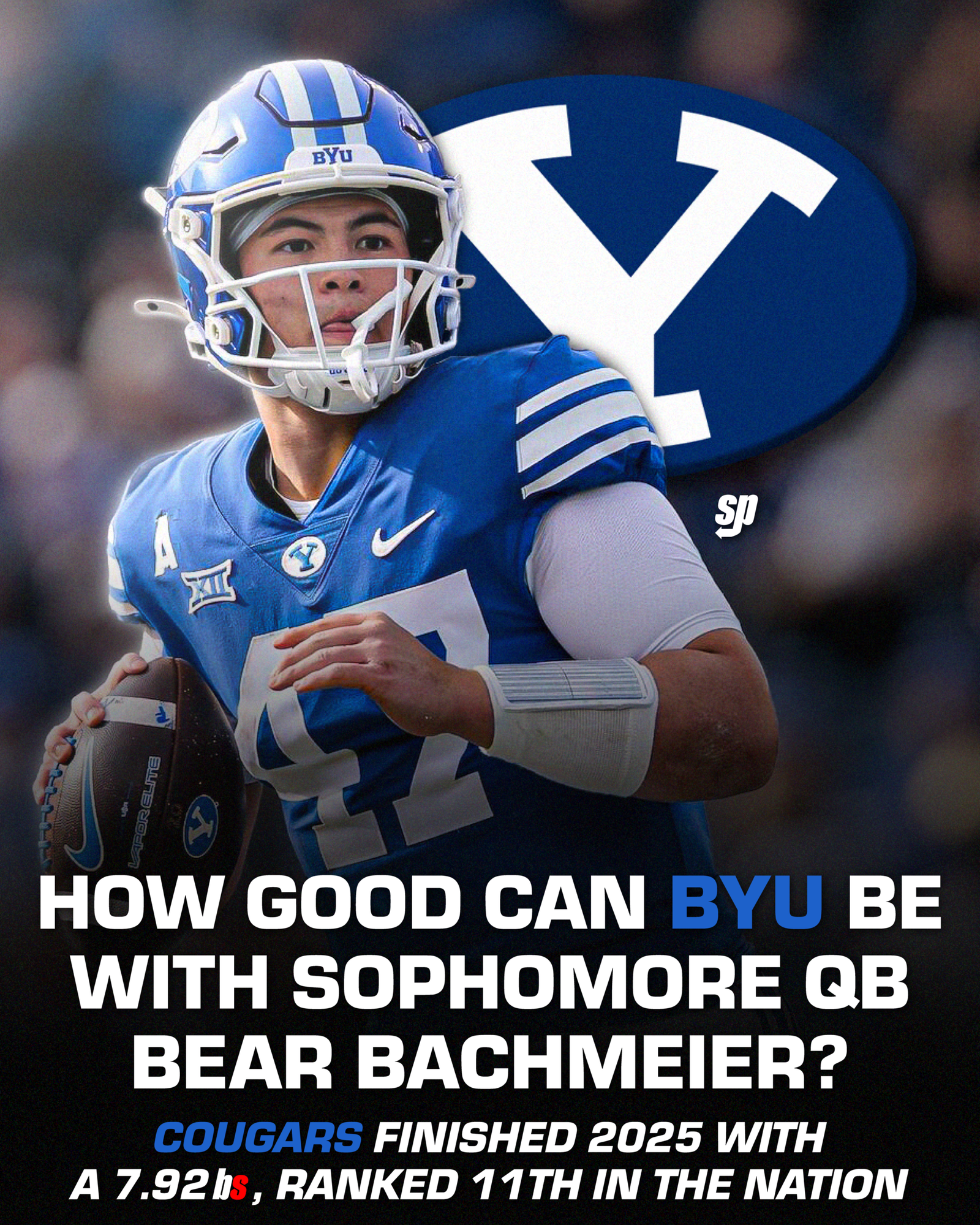 Bearing the load: Bachmeier aims to lead BYU to success in 2026