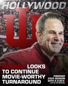 Curt Cignetti is the head football coach at Indiana University.