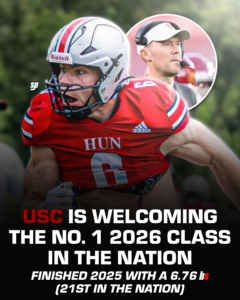 USC recruited the best 2026 class in the nation, including five-star edge Luke Wafle.