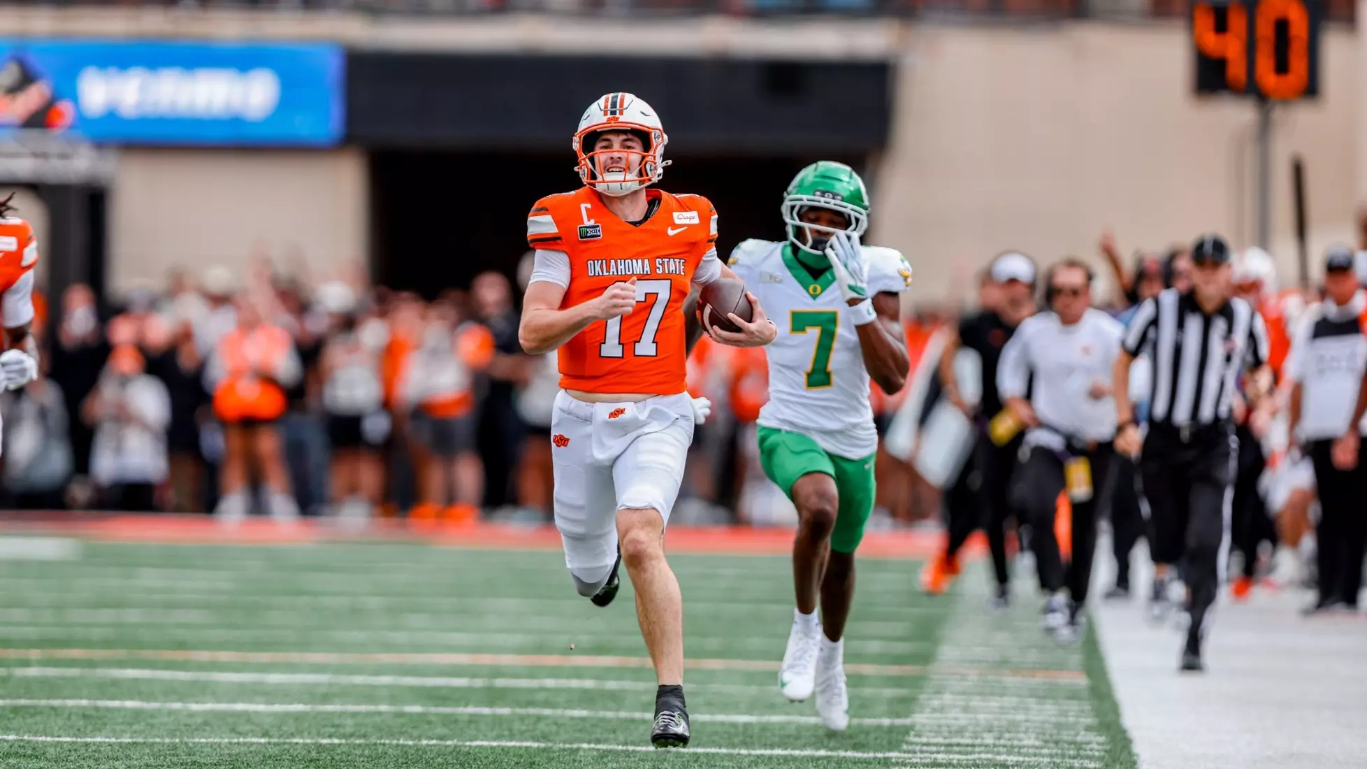 Oklahoma State Stuns Oregon in Stillwater
