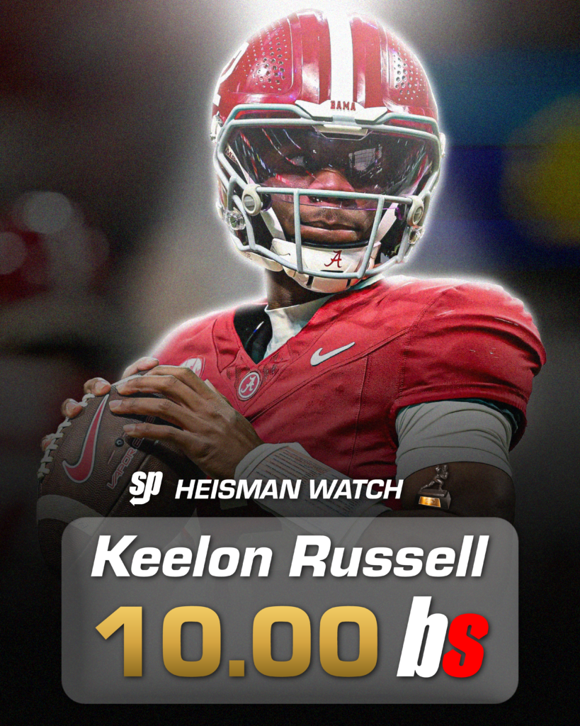 Alabama quarterback Keelon Russell scored four total touchdowns against Mississippi State.